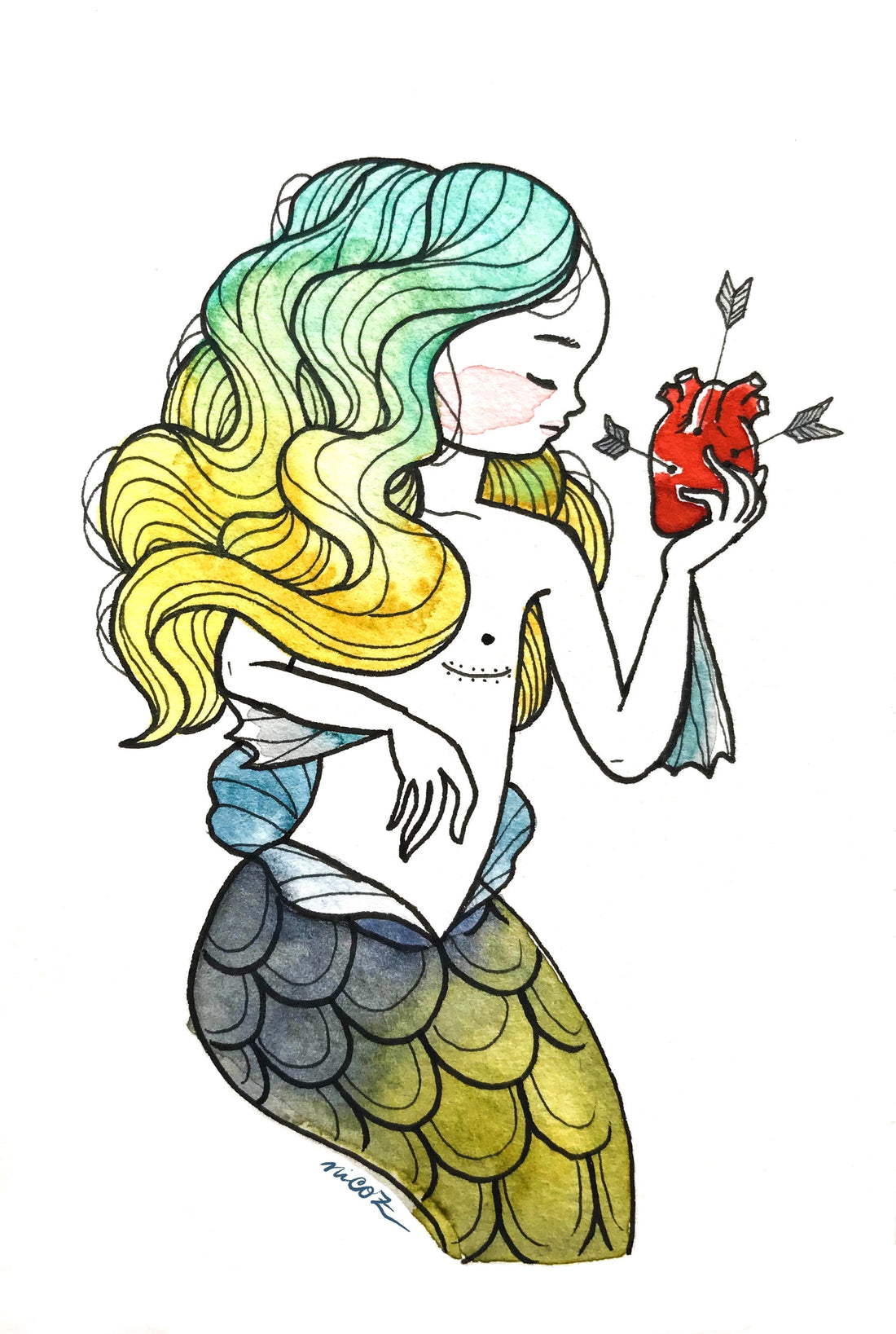 The Mermtrans Universe: One Illustration, Many Ways to Wear It