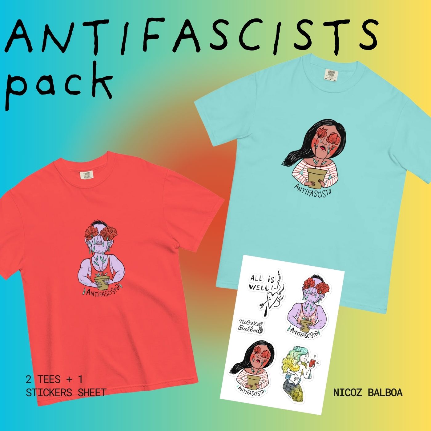 ✊ ANTIFASCIST 🌹 pack 🔥