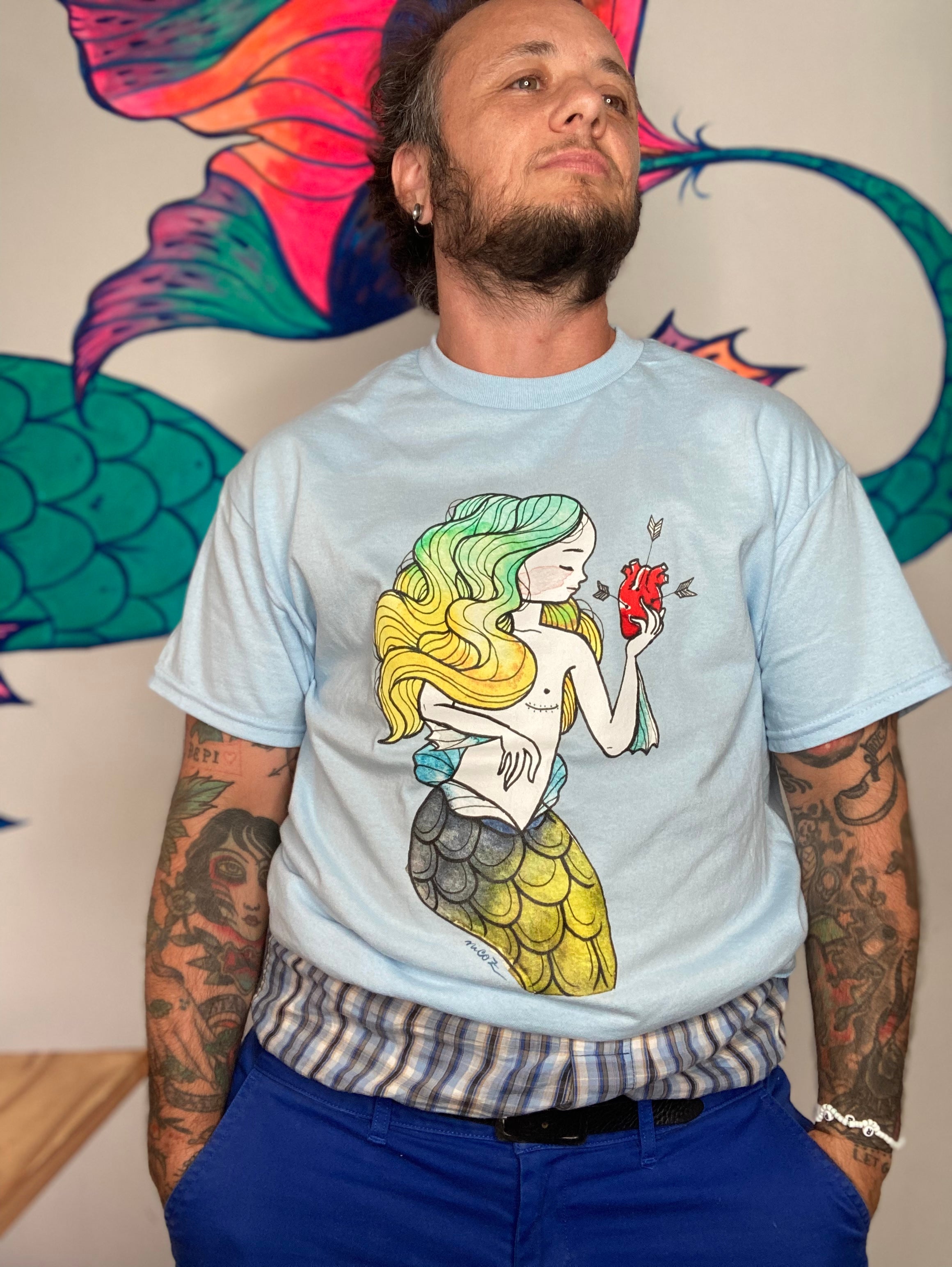 Mermtrans tee – 5 colors