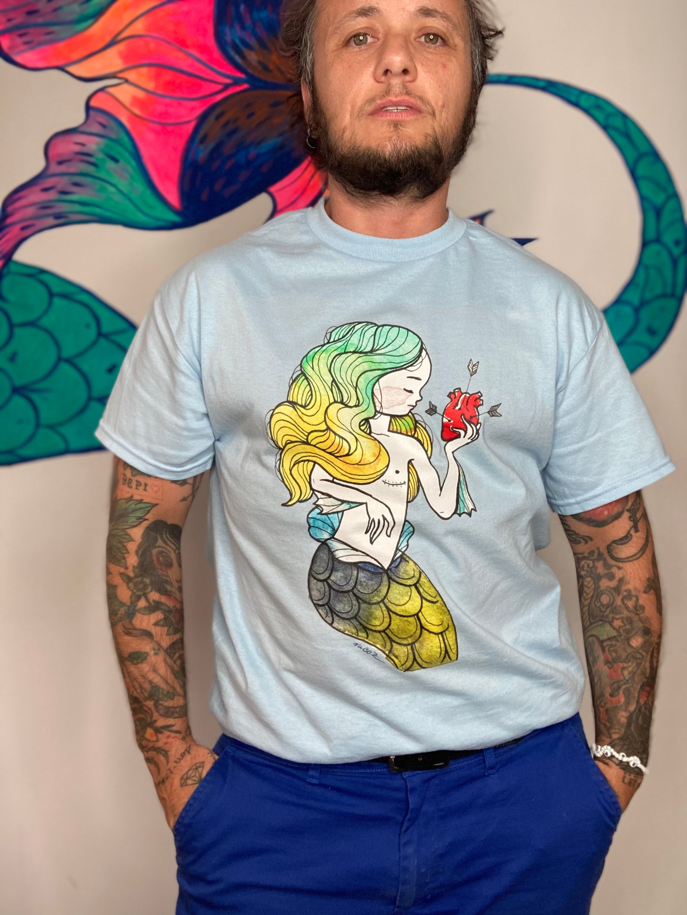 Mermtrans tee – 5 colors