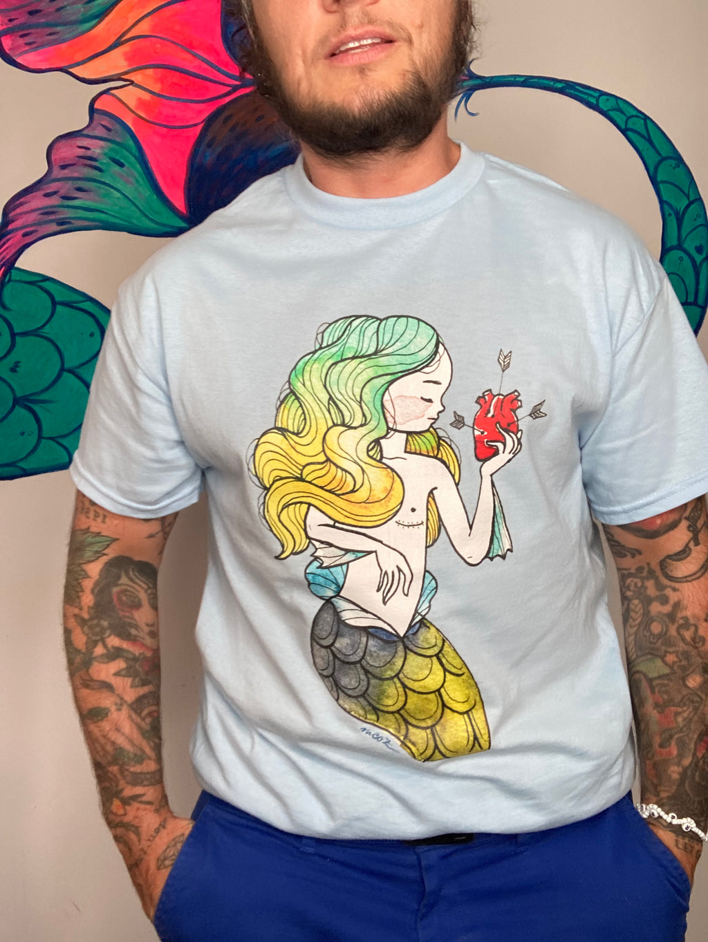 Mermtrans tee – 5 colors