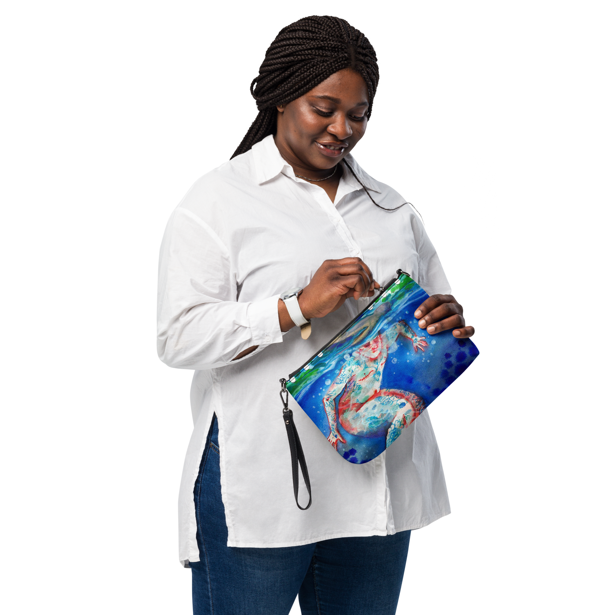 Ophelia Reclaimed — Trans Joy Crossbody Pouch