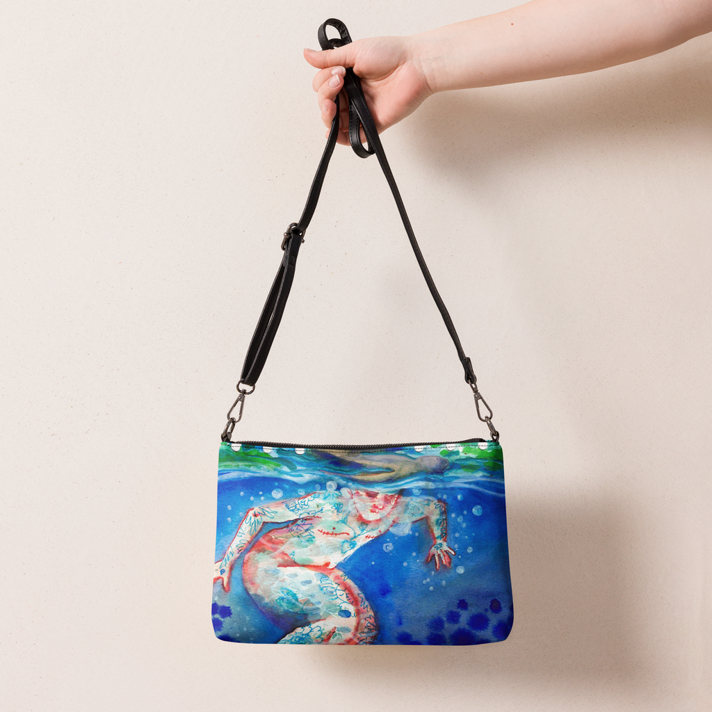 Ophelia Reclaimed — Trans Joy Crossbody Pouch