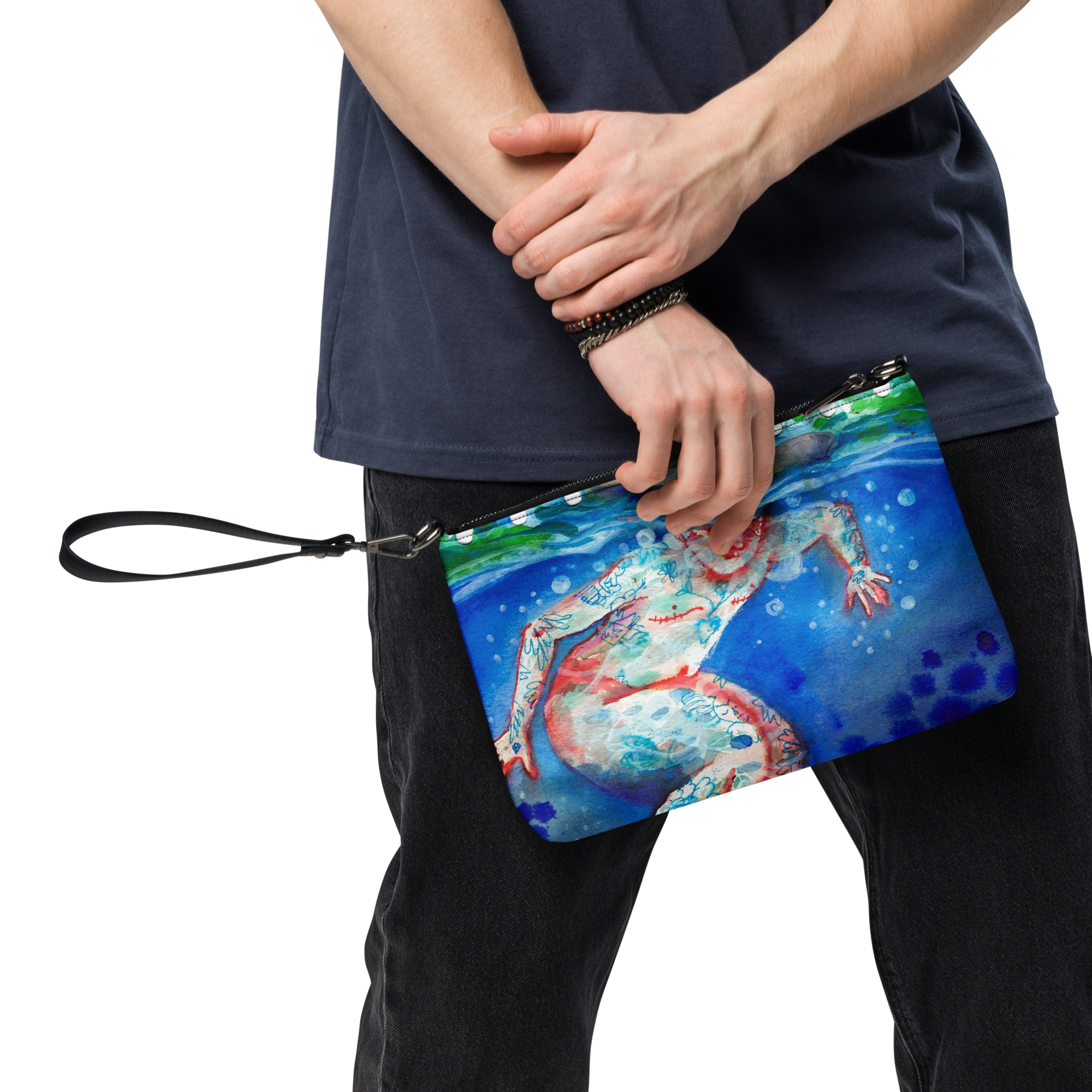 Ophelia Reclaimed — Trans Joy Crossbody Pouch