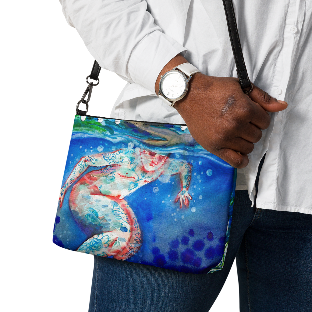 Ophelia Reclaimed — Trans Joy Crossbody Pouch