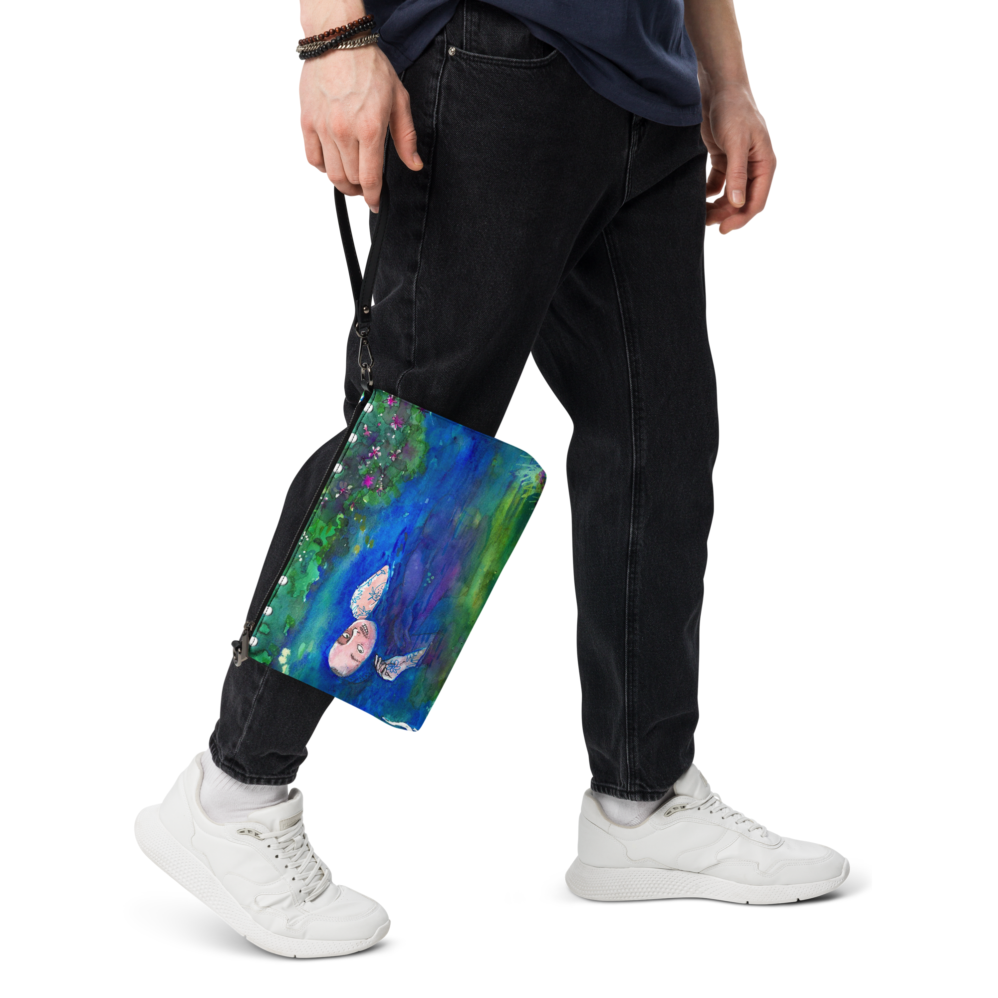 Ophelia Reclaimed — Trans Joy Crossbody Pouch