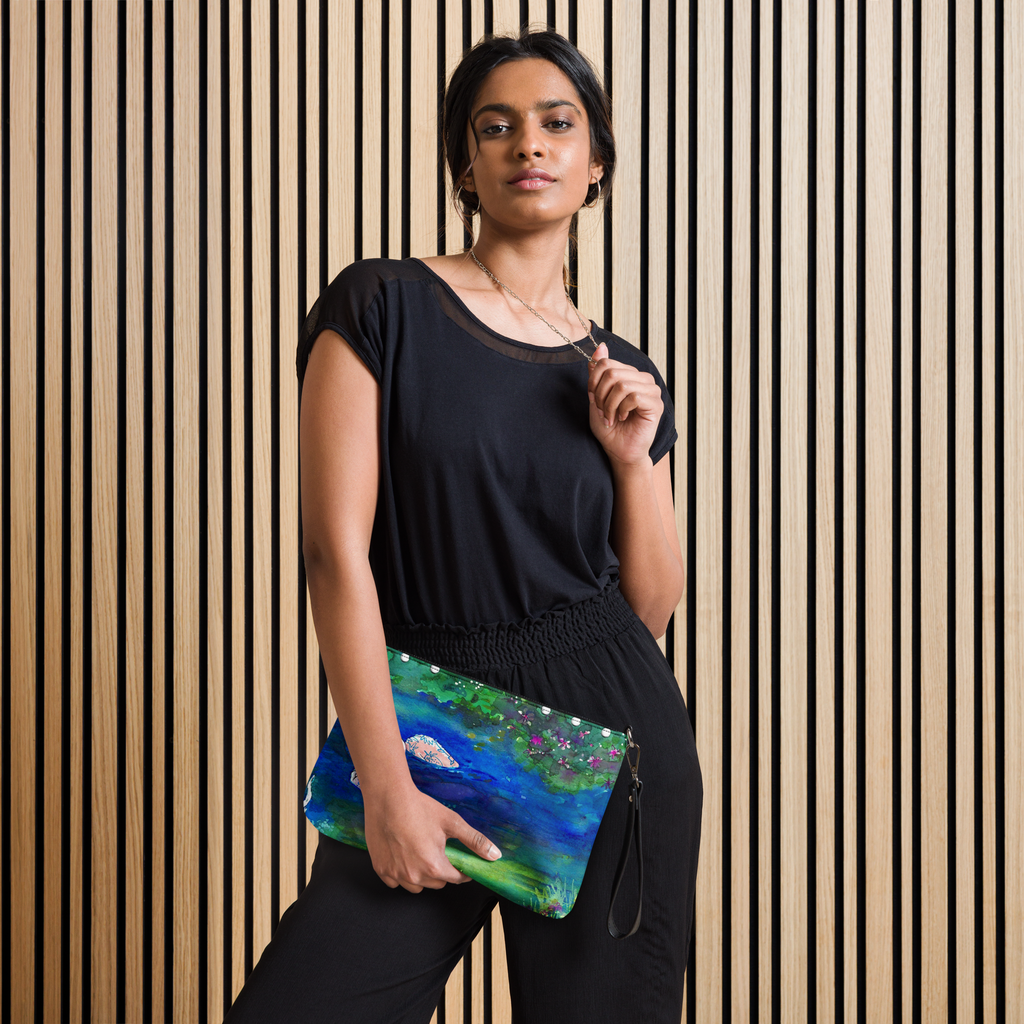 Ophelia Reclaimed — Trans Joy Crossbody Pouch
