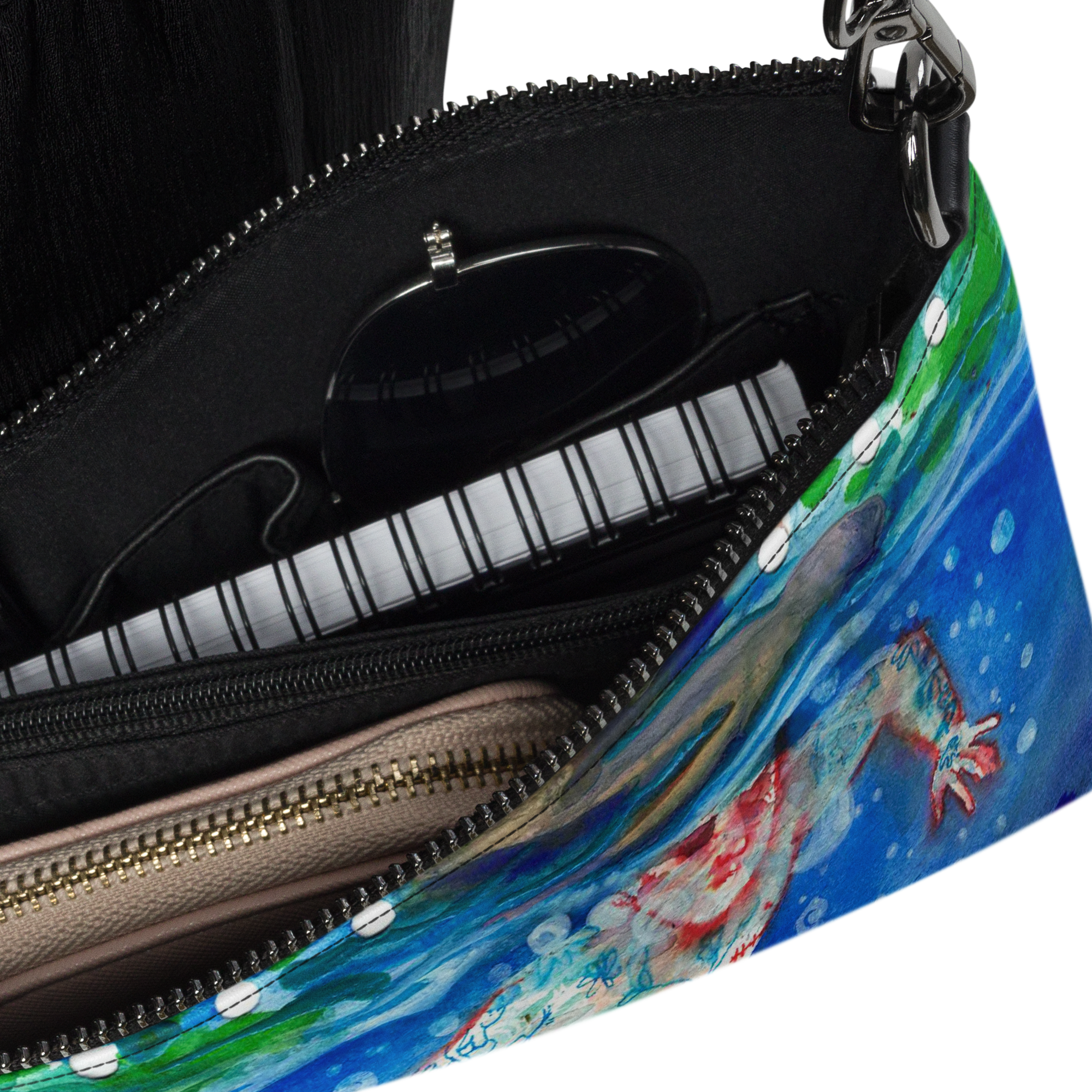 Ophelia Reclaimed — Trans Joy Crossbody Pouch