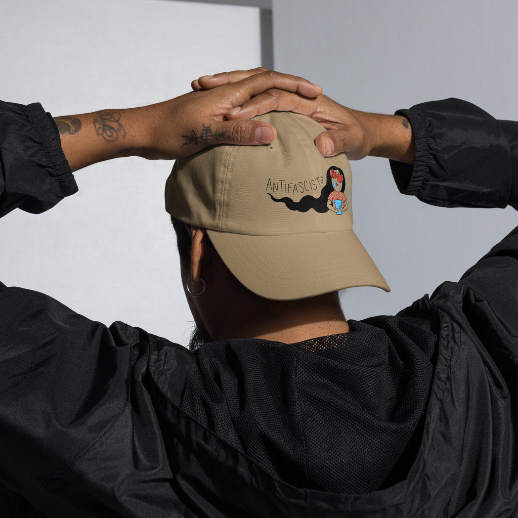 Antifascistə Activist Hat - Art by Nicoz Balboa