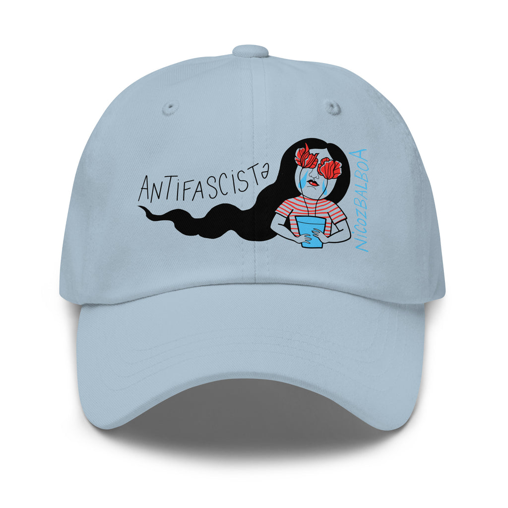Antifascistə Activist Hat - Art by Nicoz Balboa