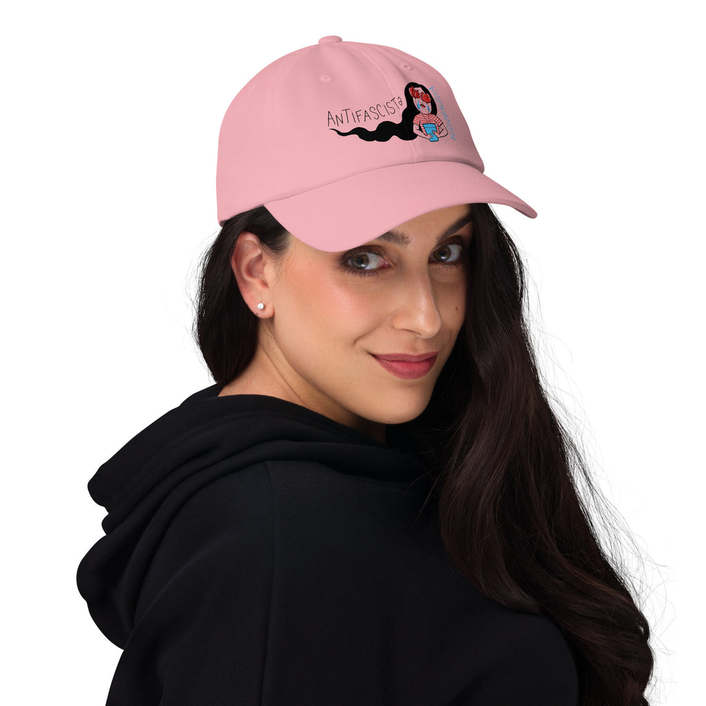 Antifascistə Activist Hat - Art by Nicoz Balboa