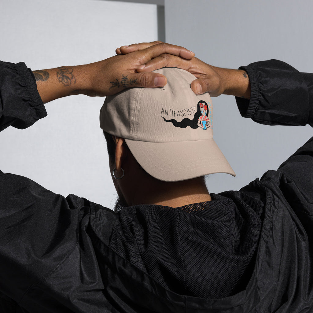 Antifascistə Activist Hat - Art by Nicoz Balboa