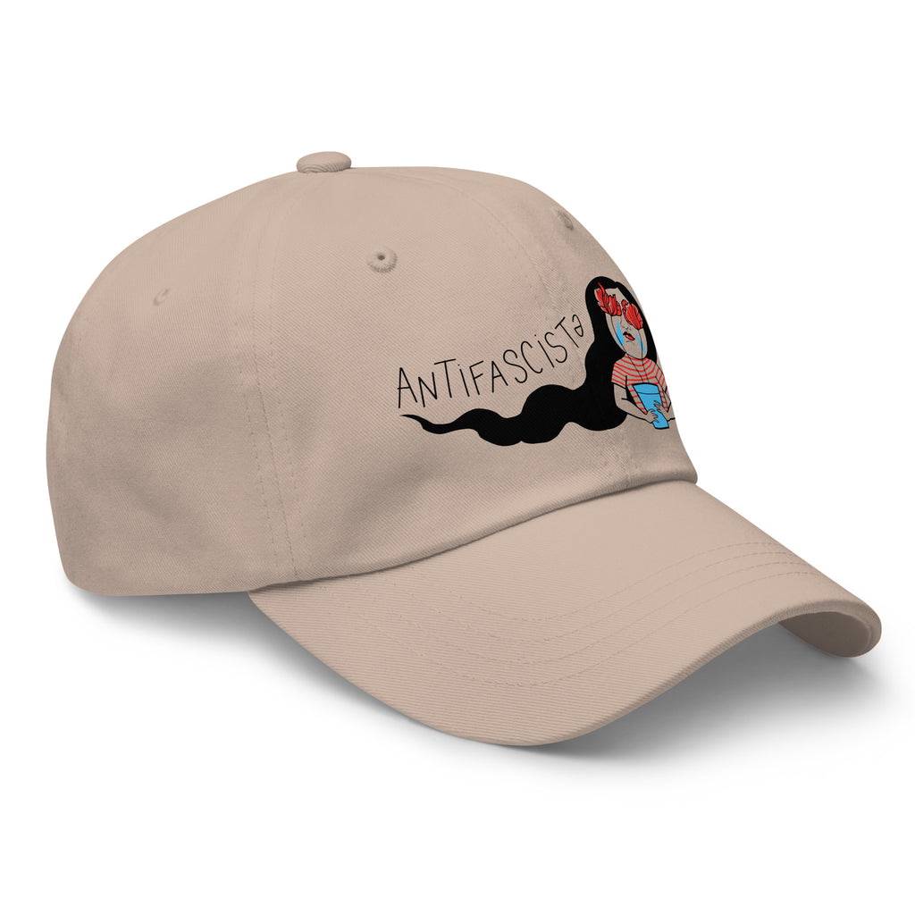 Antifascistə Activist Hat - Art by Nicoz Balboa
