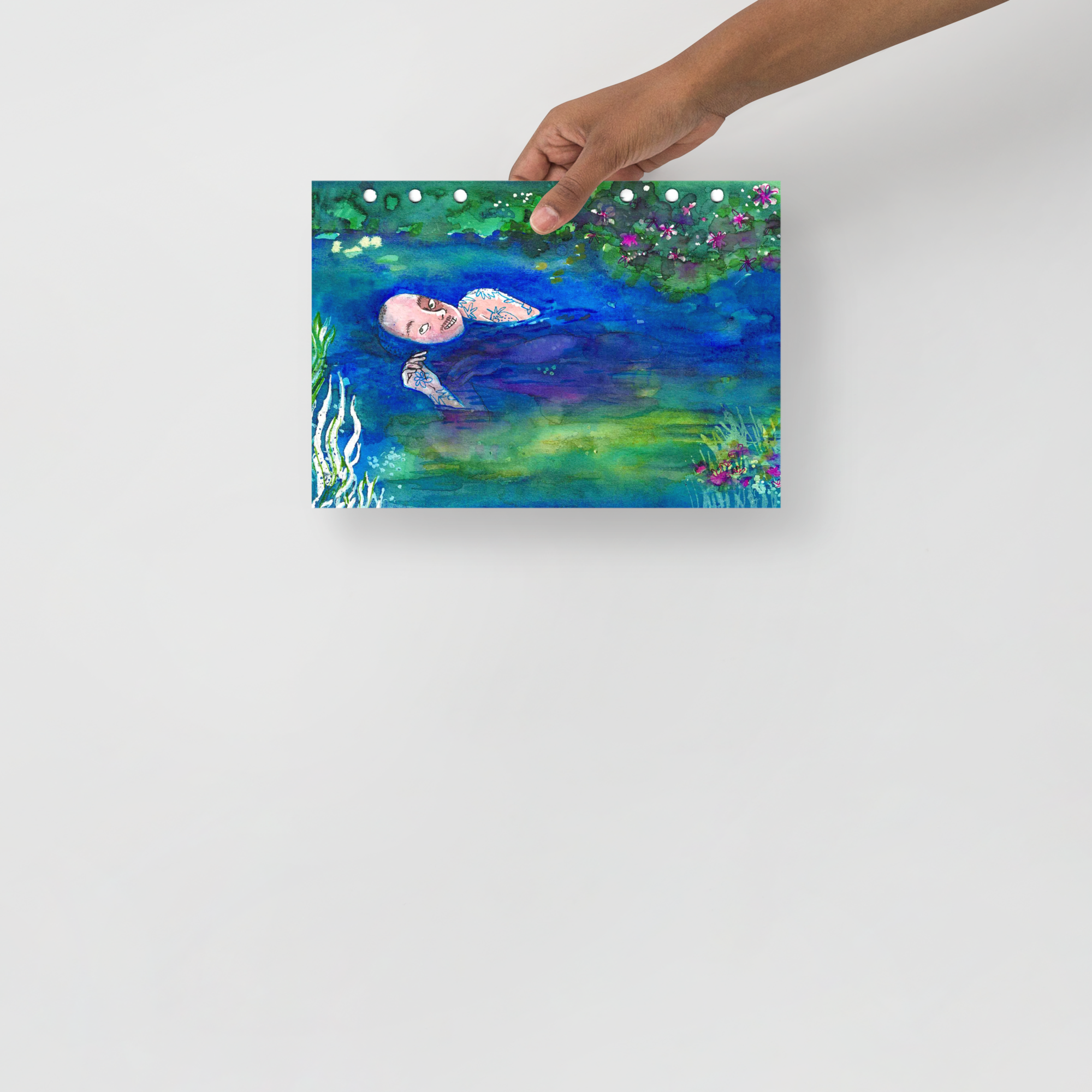 Ophelia Reclaimed — Transmasc Art Print