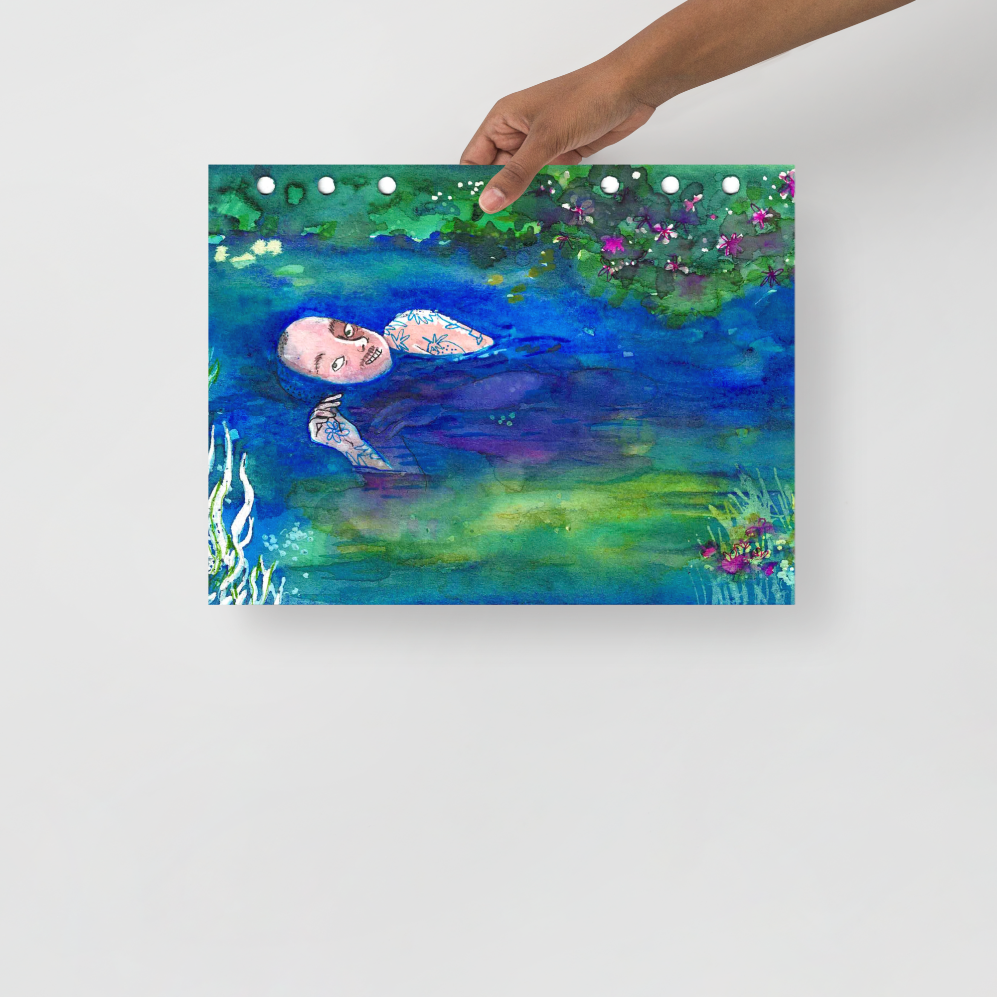 Ophelia Reclaimed — Transmasc Art Print
