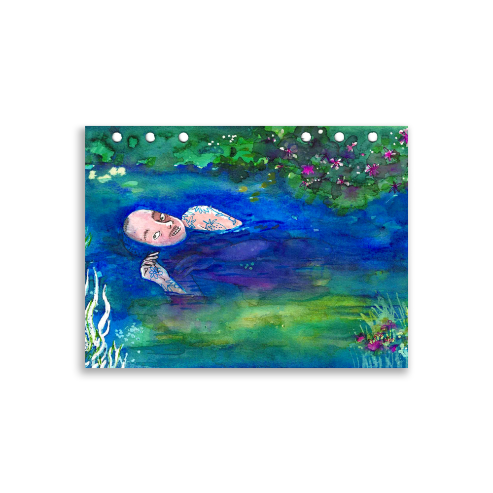 Ophelia Reclaimed — Transmasc Art Print