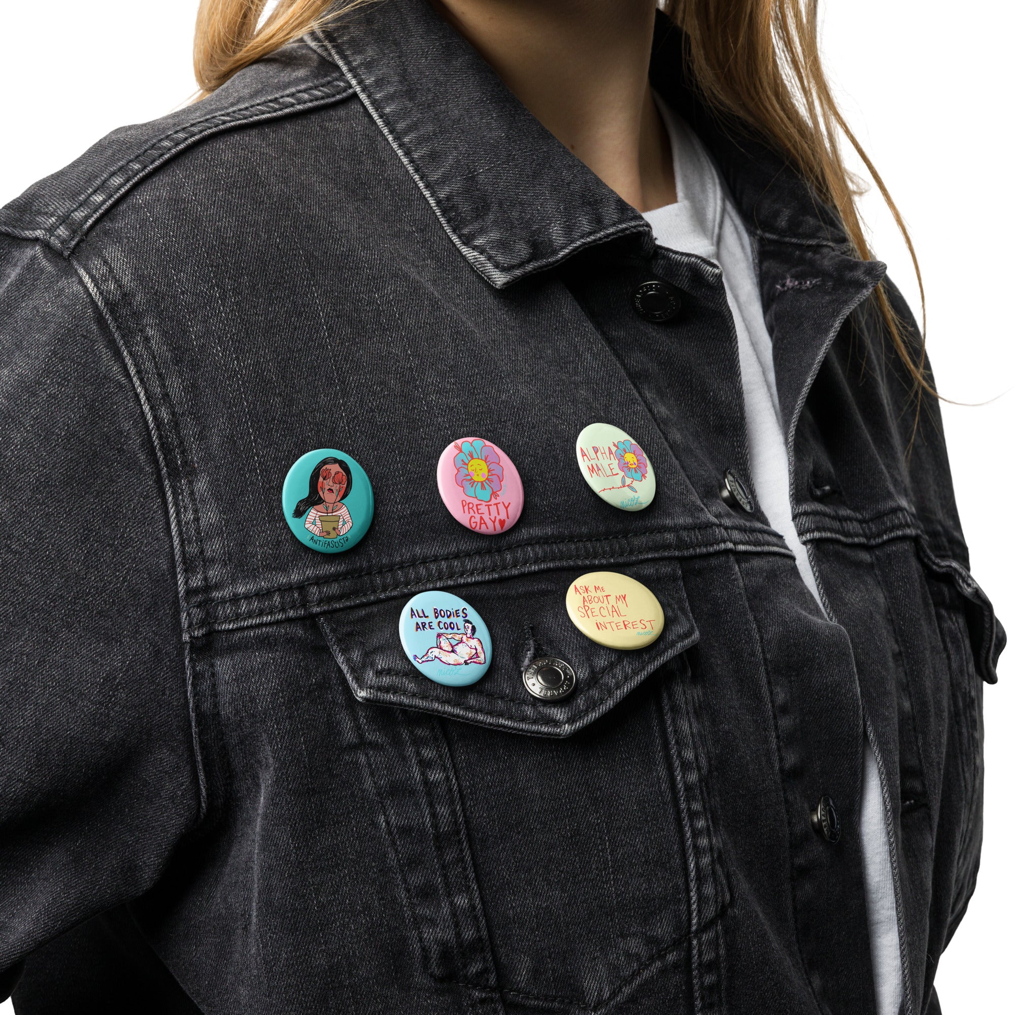 Pretty Woke Pin Pack ♥ — Set of 5