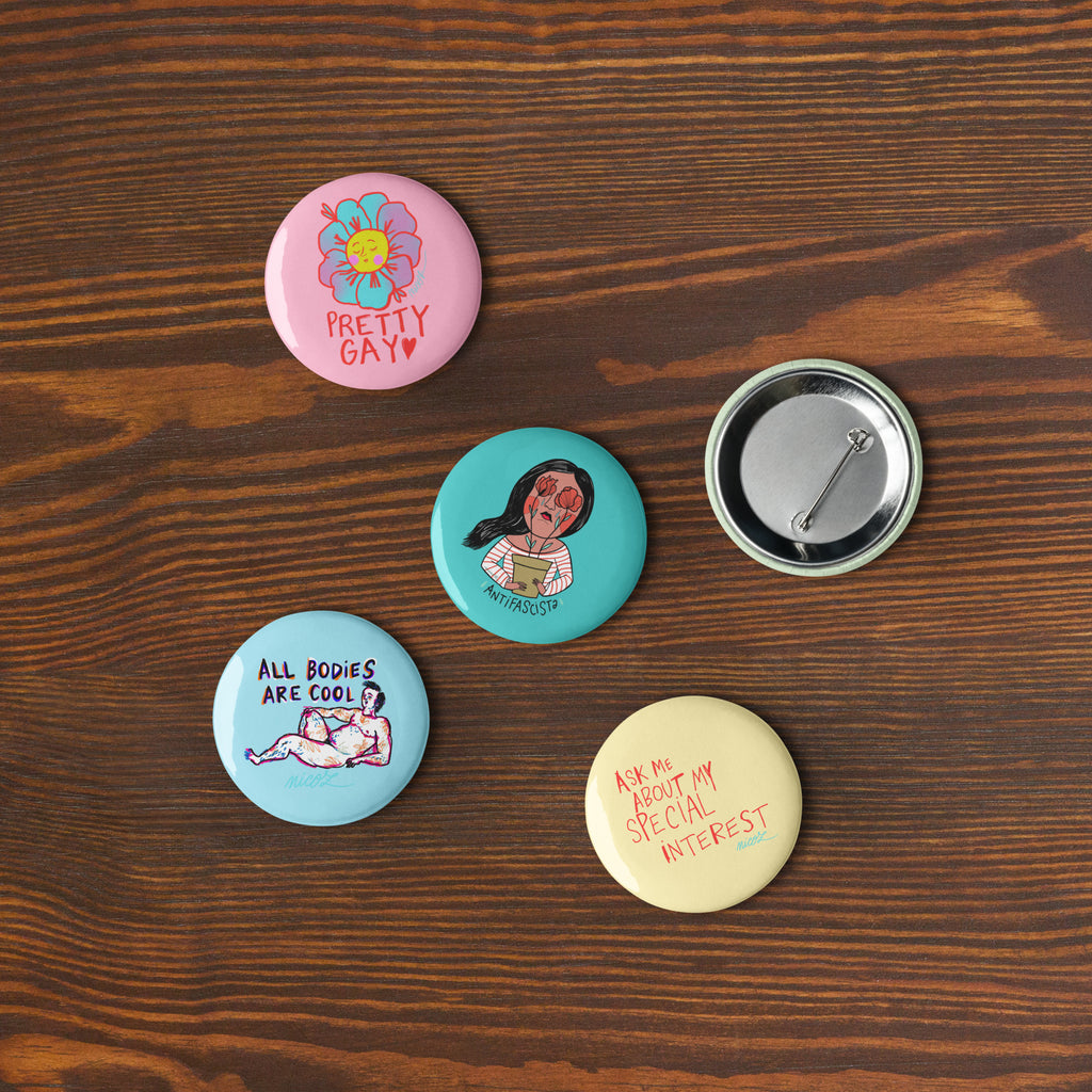 Pretty Woke Pin Pack ♥ — Set of 5