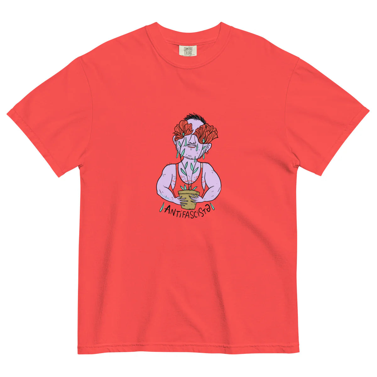 Antifascist Boy - unisex heavyweight T-Shirt - 4 colors