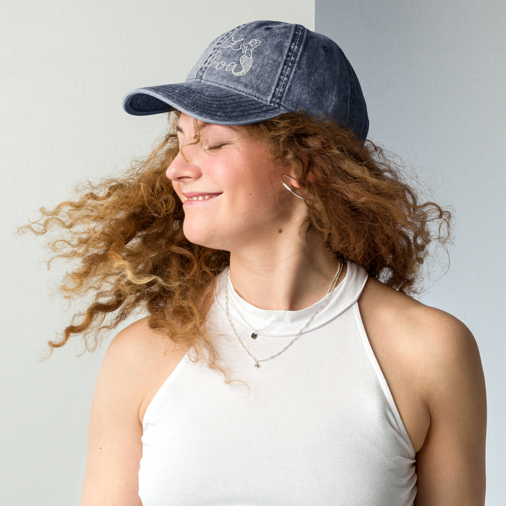 Nicoz Balboa Logo Cap — Vintage Washed Cotton Twill Hat